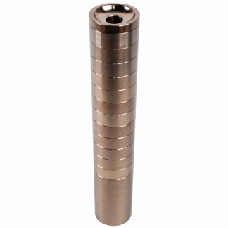 Tuna Cans .40-XL Stainless Steel Silencer – (12-Baffle) 40CAL/10MM