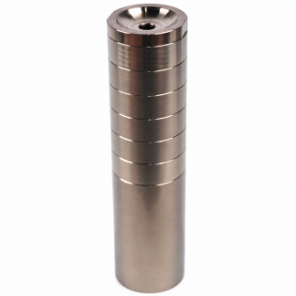 Tuna Cans 556-S Stainless Steel Silencer (6-Baffle) 5.56/.223/6MM