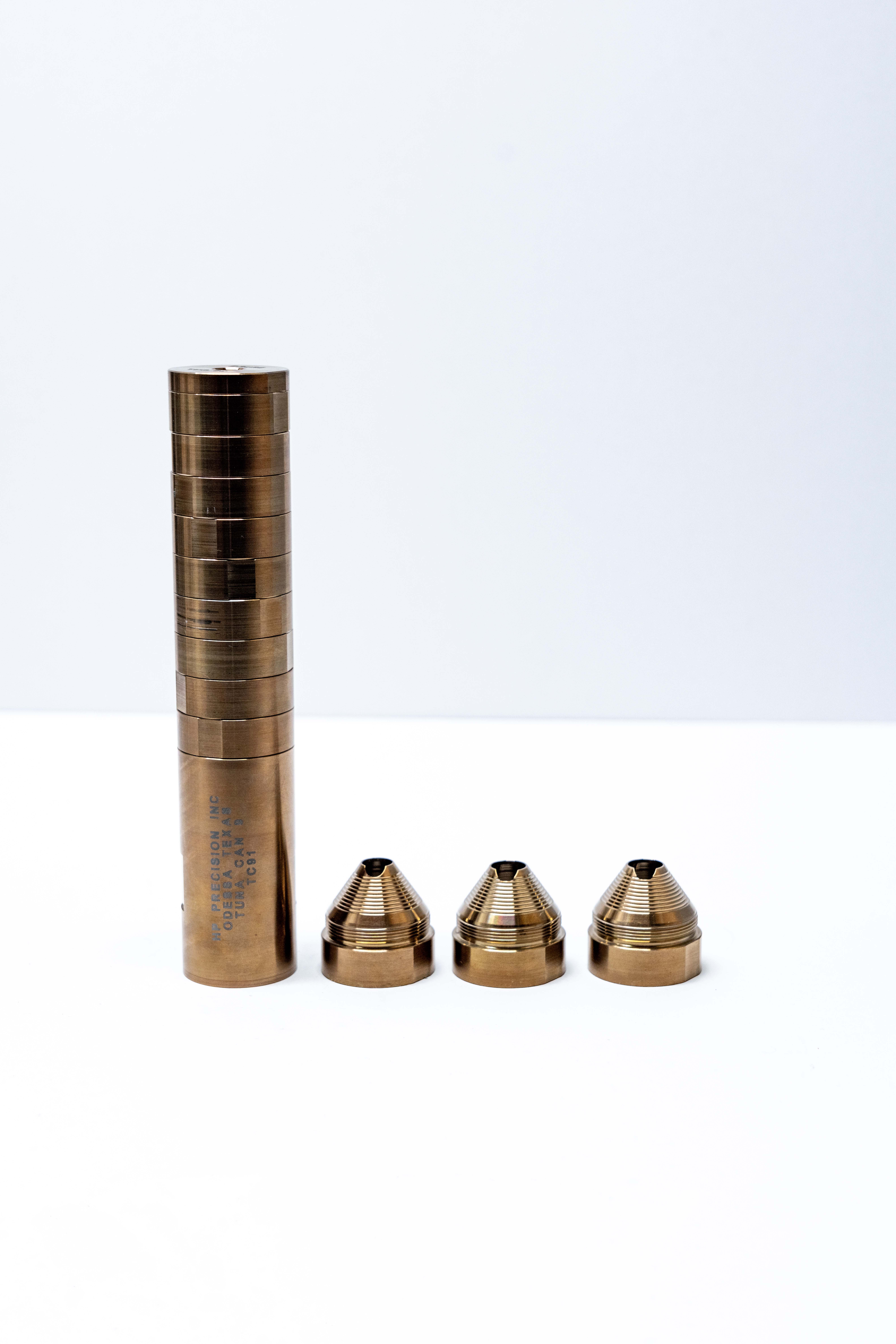 Tuna Cans 9mm L - Stainless Steel Silencer (9-Baffle)