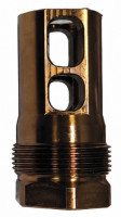 RUGER THREAD Tuna Cans 2-Port Brake Muzzle 5/8x28 - Image 2