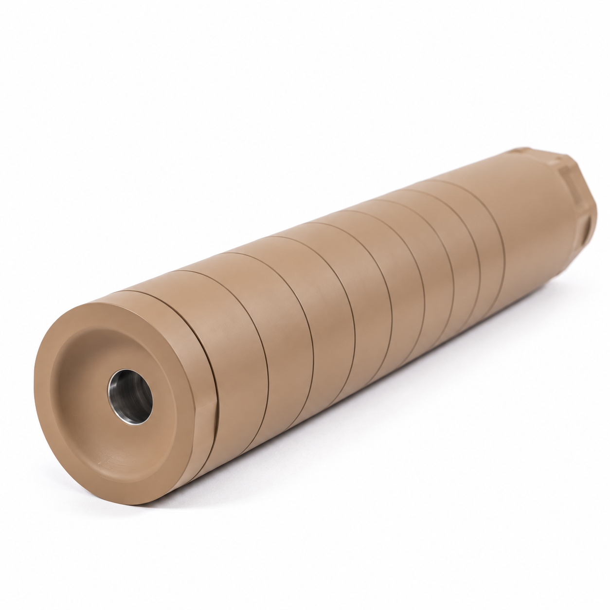 LIMITED FDE Tuna Cans FAT9 L – 9mm Silencer (9-Baffle) - Image 3